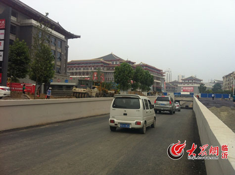 涑河南街下穿沂蒙路今通車