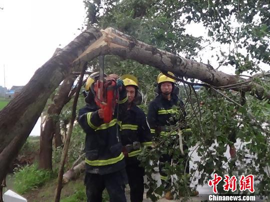 江蘇揚(yáng)州高郵儀征遭龍卷風(fēng)突襲49人受傷（圖）